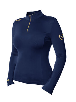 Equestrian Stockholm UV Protection top Royal classic Blue
