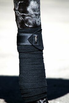  Equestrian Stockholm bandages zwart