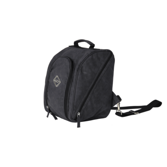 Kentucky Cap tas met "konijnenbont" Zwart 