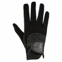 verwijderen Wanorde Handboek ANKY Technical Mesh handschoenen Zwart met zilver