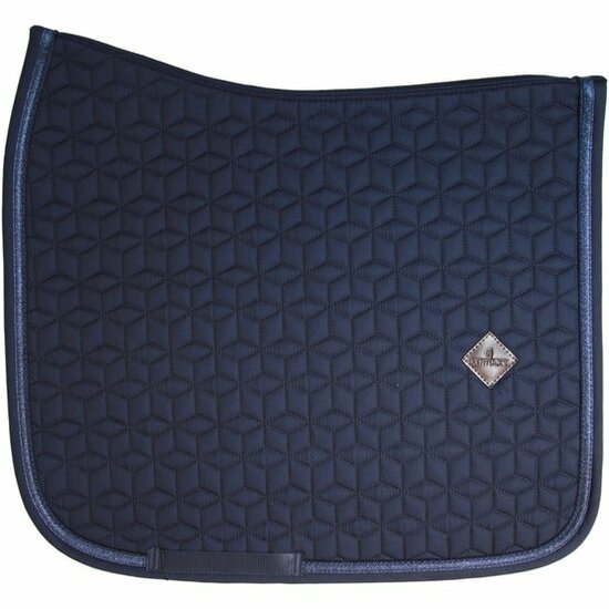 Kentucky zadelpad glitter rope dressuur Navy