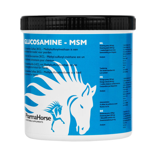 PharmaHorse Glucosamine &amp; MSM 500 gram