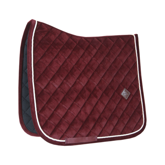 Kentucky zadelpad corduroy dressage Bordeaux