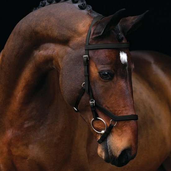 Horseware Rambo Micklem competition hoofdstel zwart 