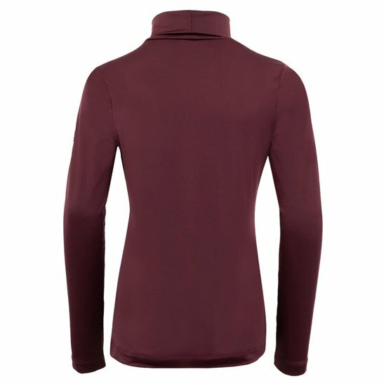 BR Zip-Up Pullover 4-EH Shawn Kind Mauve Wine