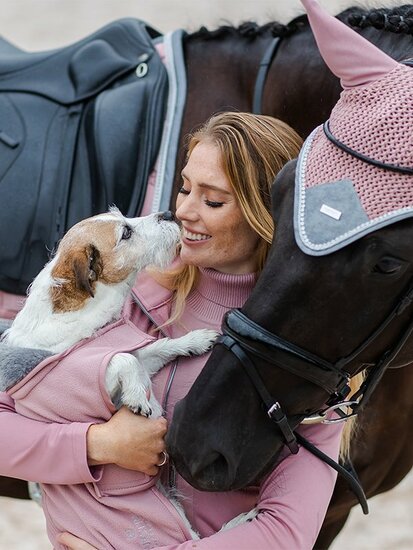 Equestrian Stockholm hondenjas Pink 