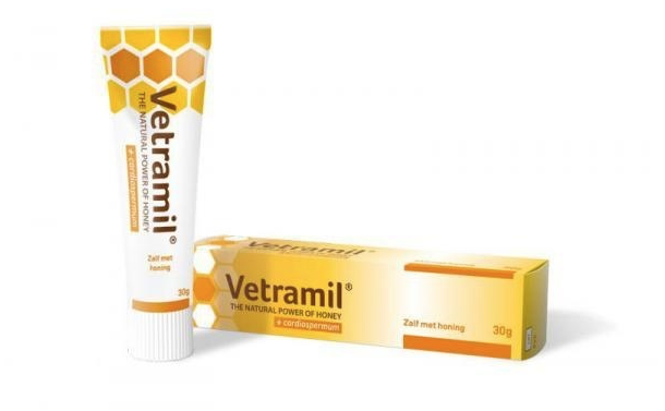 Vetramil honingzalf tube 30g 