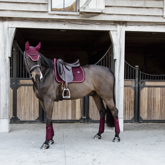 Kentucky zadelpad velvet dressuur Bordeaux 