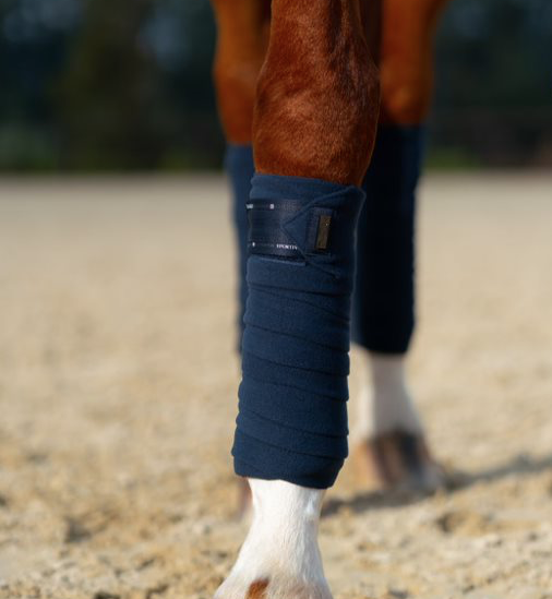 Bandages Equestrian Stockholm Bandages Sportive Navy 