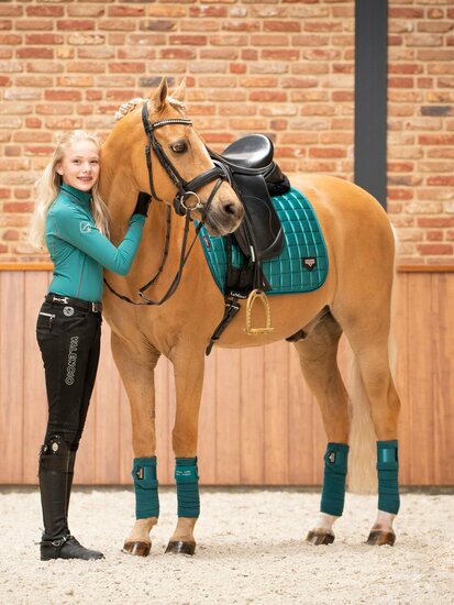 Le Mieux Loire bandages Peacock Green