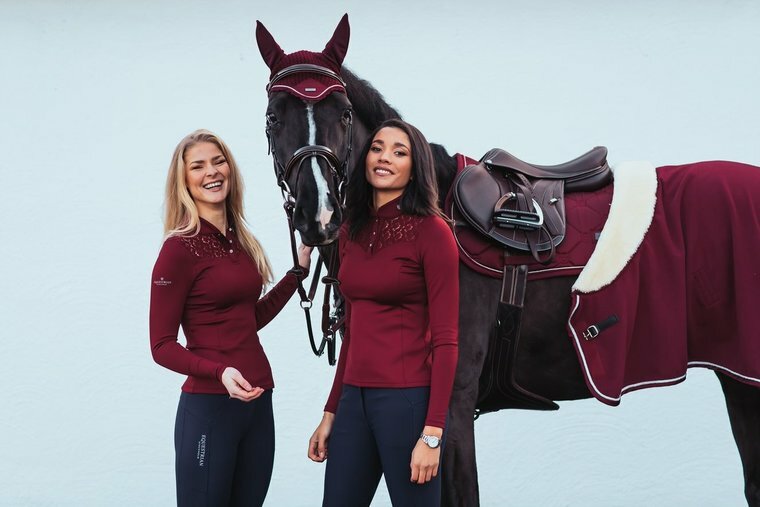 Equestrian Stockholm Bordeaux pad pony 