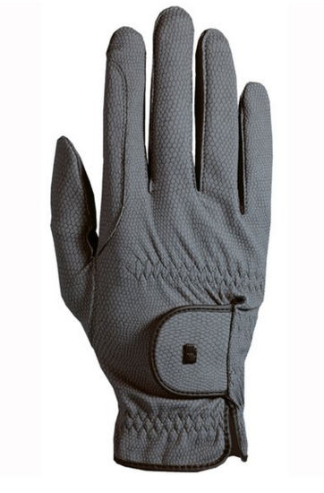 Roeckl Malta grip bicolor winter Anthracite/Silver