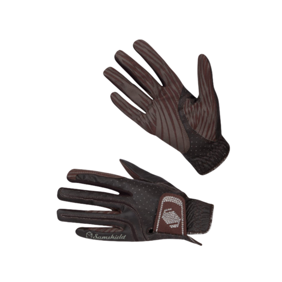 Samshield handschoenen SWAROVSKI bruin 