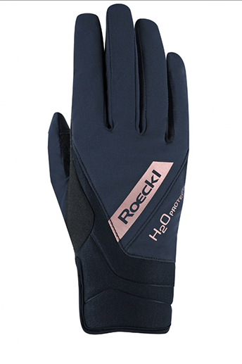 Roeckl Waregem winter waterdichte handschoen Black/Copper