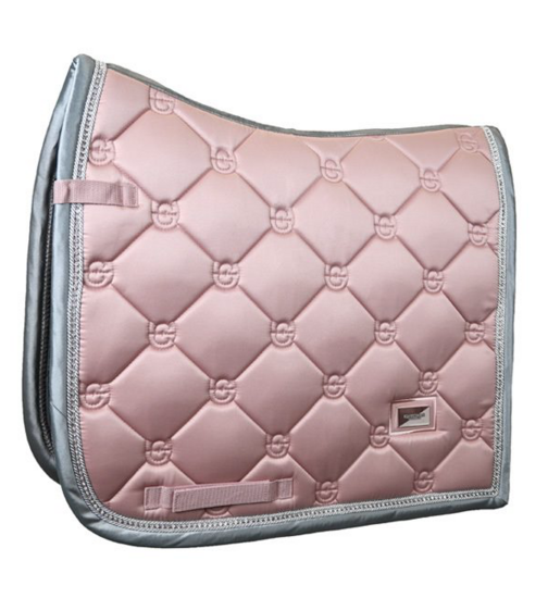 Equestrian Stockholm Pink Crystal  dressuur zadeldek 