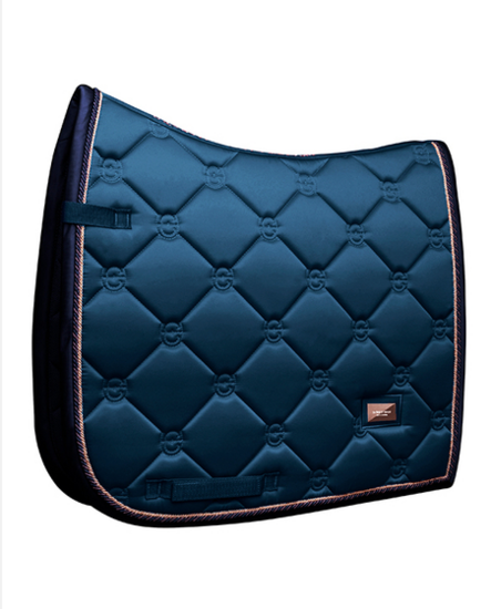 Equestrian Stockholm Monaco blue dressuur zadeldek 