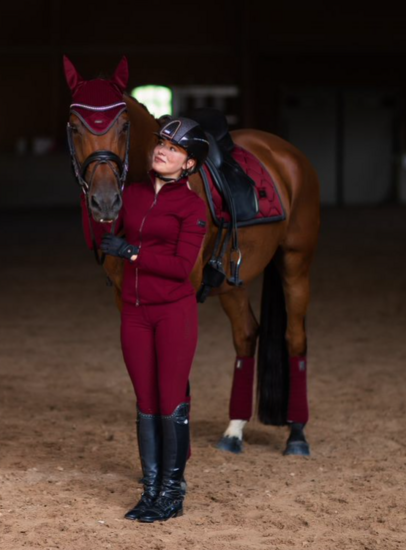 Equestrian Stockholm Dark Bordeaux Dressuur 