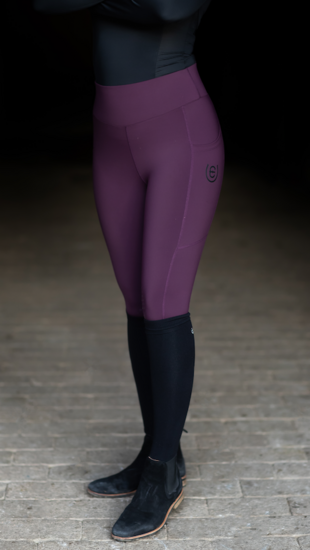 Equestrian Stockholm legging full seat Black Raven 