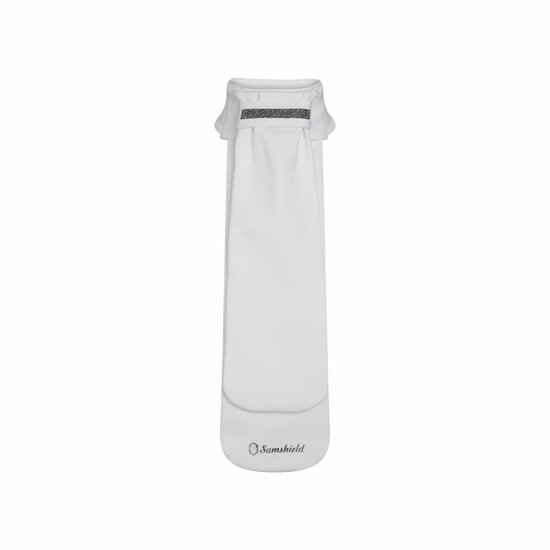Samshield plastron crystal fabric Black Chrome.