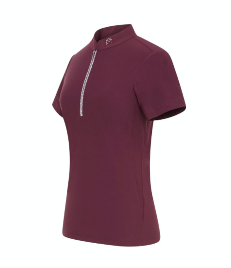 Samshield top BRUNA  korte mouw  PLUM