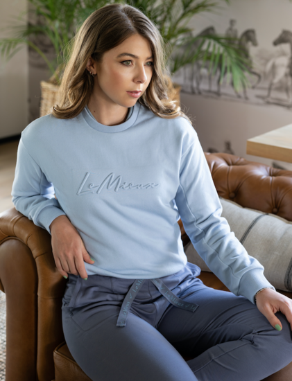 Le Mieux Chloe Crew neck sweat shirt MIST