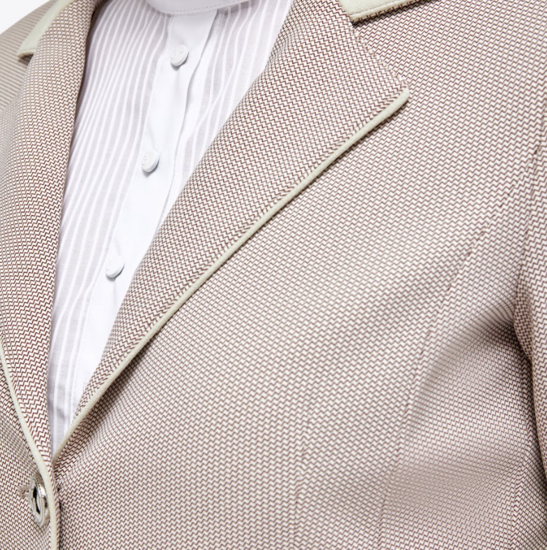 Cavalleria toscana GP  wedstrijd jas beige -klein ruitje 