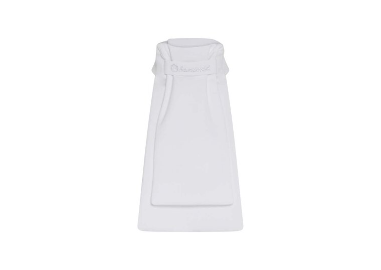 Samshield plastron Script LIGHT SILVER