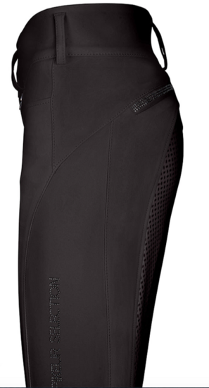 Pikeur rijbroek  AW&#039;23 Midwaist 1450 zwart full grip 