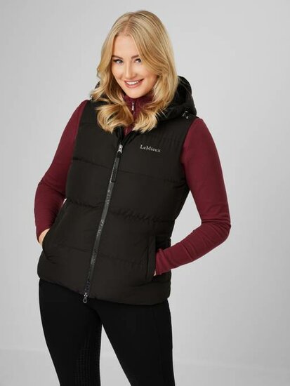 Le Mieux puffer -bodywarmer- KENZA zwart