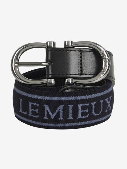 Le Mieux Young Rider elastische riem Navy