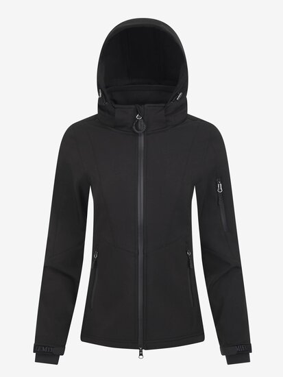 Le Mieux Celine Softshell Jas Zwart