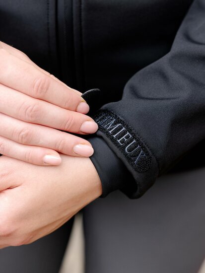 Le Mieux Celine Softshell Jas Zwart