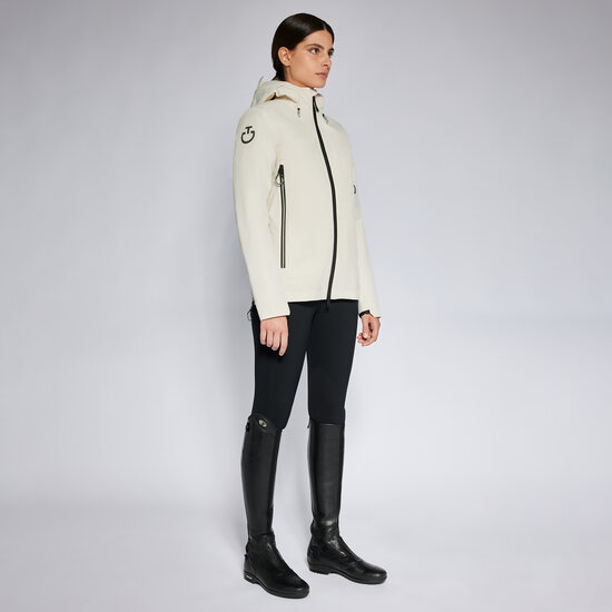 Cavalleria toscana 3-Way Hooded Puffer Jacket Creme