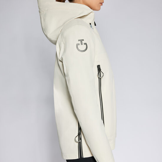 Cavalleria toscana 3-Way Hooded Puffer Jacket Creme