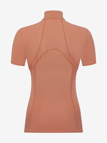 Le Mieux Mia baselayer met korte mouw Apricot