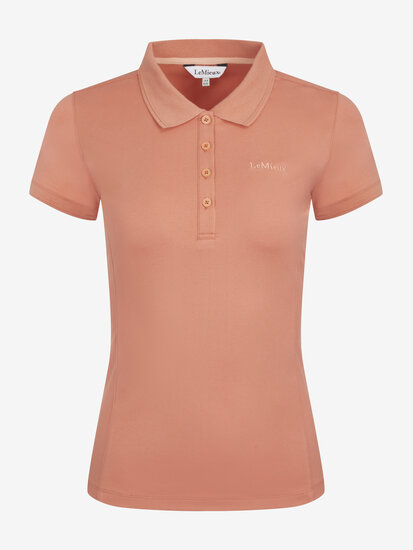 Le Mieux Polo shirt korte mouw Apricot