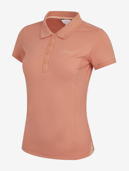 Le Mieux Polo shirt korte mouw Apricot