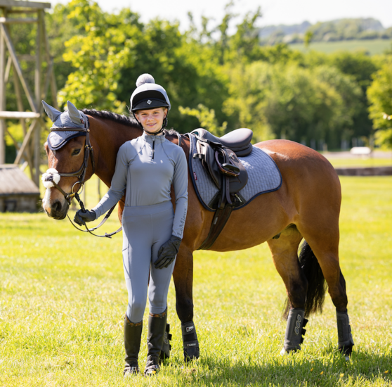 Le Mieux YOUNG RIDER Pull on legging Jay Blue