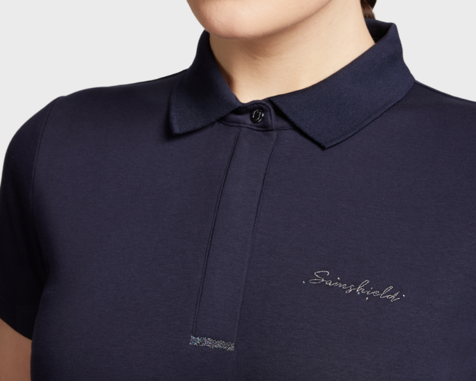 Samshield Celine Polo shirt SS24 Navy