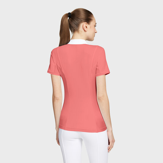 Samshield shirt Ellen korte mouw SS24 Pomelo texturized