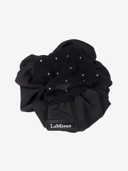 Le Mieux Scrunchie met Crystal Black/Black