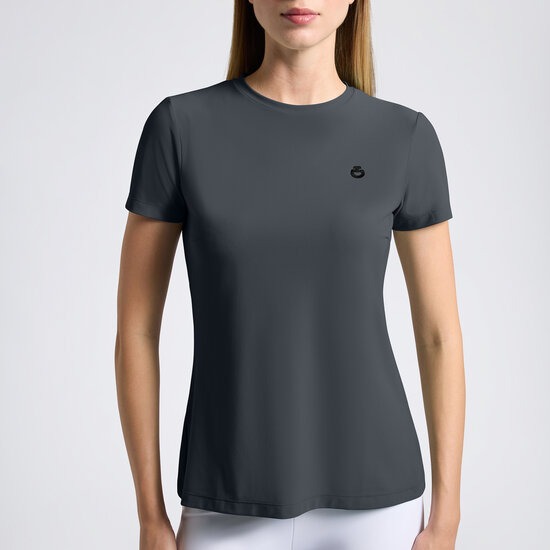 Cavalleria Toscana Jersey T-shit 3D logo Donker Grijs