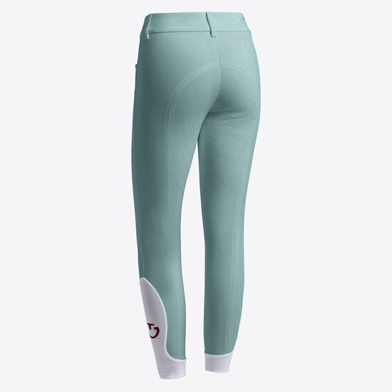 Cavalleria Toscana American Rijbroek Full Grip Mintgroen