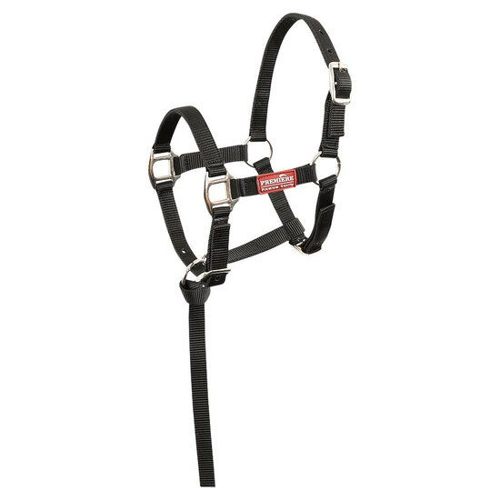 Premiere veulenhalster Brisk zwart XS