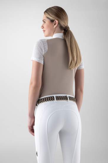 Equiline Wedstrijd shirt S/S CALID Dove
