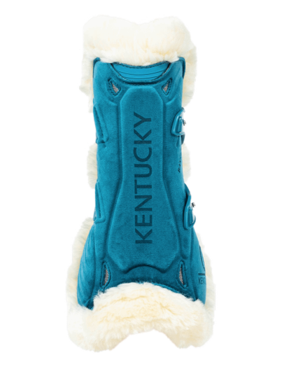 Kentucky vegan bont peesbeschermers bamboo elastiek Emerald  