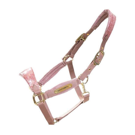  Kentucky Velvet halster EENHOORN Oud Roze MINI SHETTY 