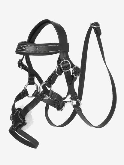 Le Mieux Toy pony Grackle hoofdstel Zwart