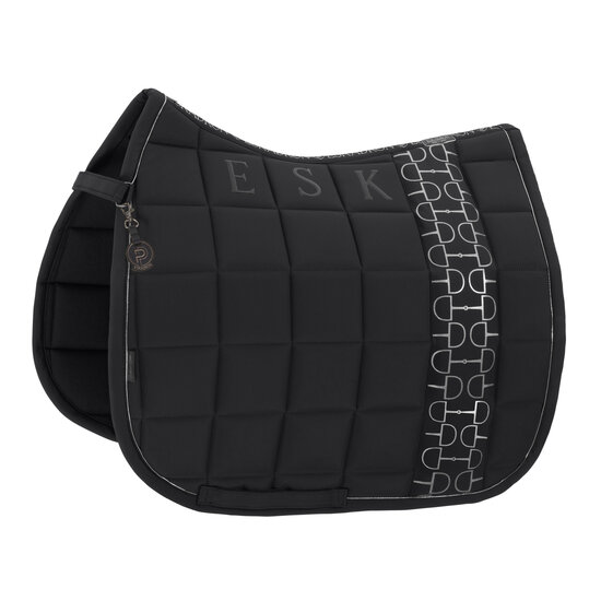 Eskadron zadeldek dressuur Big Square Softshell Platinum &#039;25 Black Full