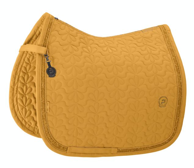 Eskadron platinum 25 zadeldek dressuur SPARKLE JEWEL golden yellow Full